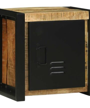 Badezimmerschrank Braun 40 x 30 x 40 cm Massivholz Mango