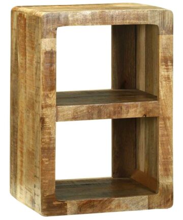 TV-Schrank mit Regal Braun 36 x 30 x 54 cm Massivholz Mango