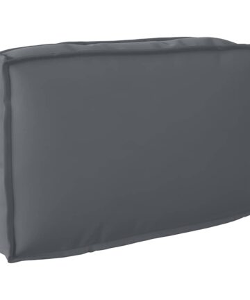 Palettenkissen für Rückenlehne Anthrazit 60 x 40 x 12 cm