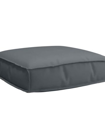 Palettkissen für geeigneten Sitz Anthrazit 60 x 60 x 12 cm