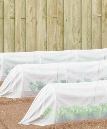 Insektennetz Weiß 2 x 5 m HDPE