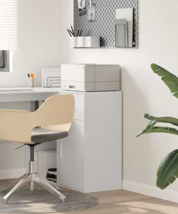 Sideboard mit Schubladen Weiß 38 x 34,5 x 75 cm Holzwerkstoff