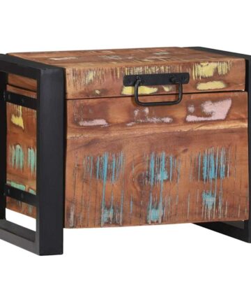 Aufbewahrungstruhen Braun 40 x 30 x 30 cm Massivholz Altholz